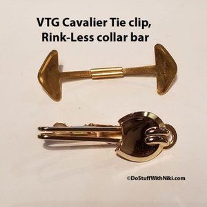 VTG Cavalier Tie clip, Rink-Less collar bar